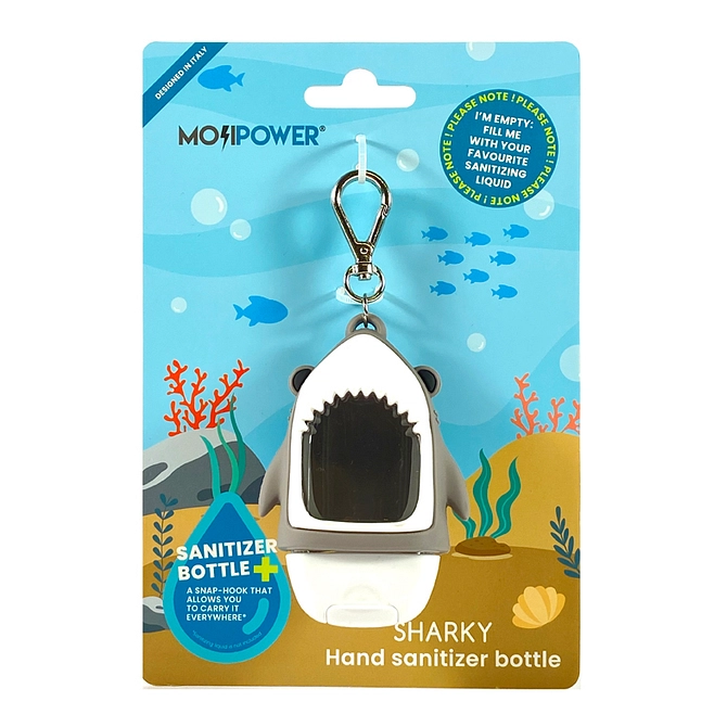 Mojipower Hand Sanitizer Bottle Sharky