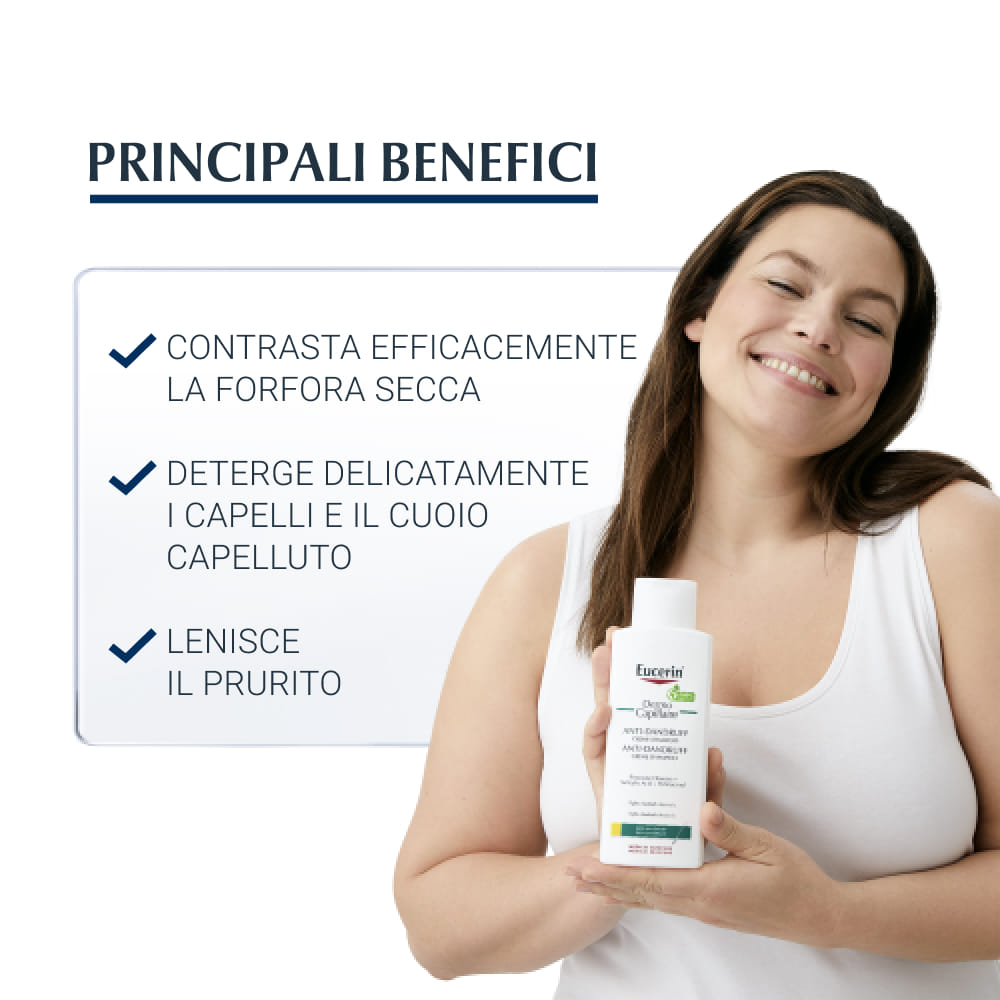 EUCERIN SHAMPOO CREMA ANTIFORFORA SECCA 250 ML