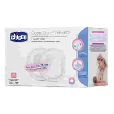 CHICCO COPPETTA ASSORBILATTE ANTIBATTERICA NERA 60 PEZZI