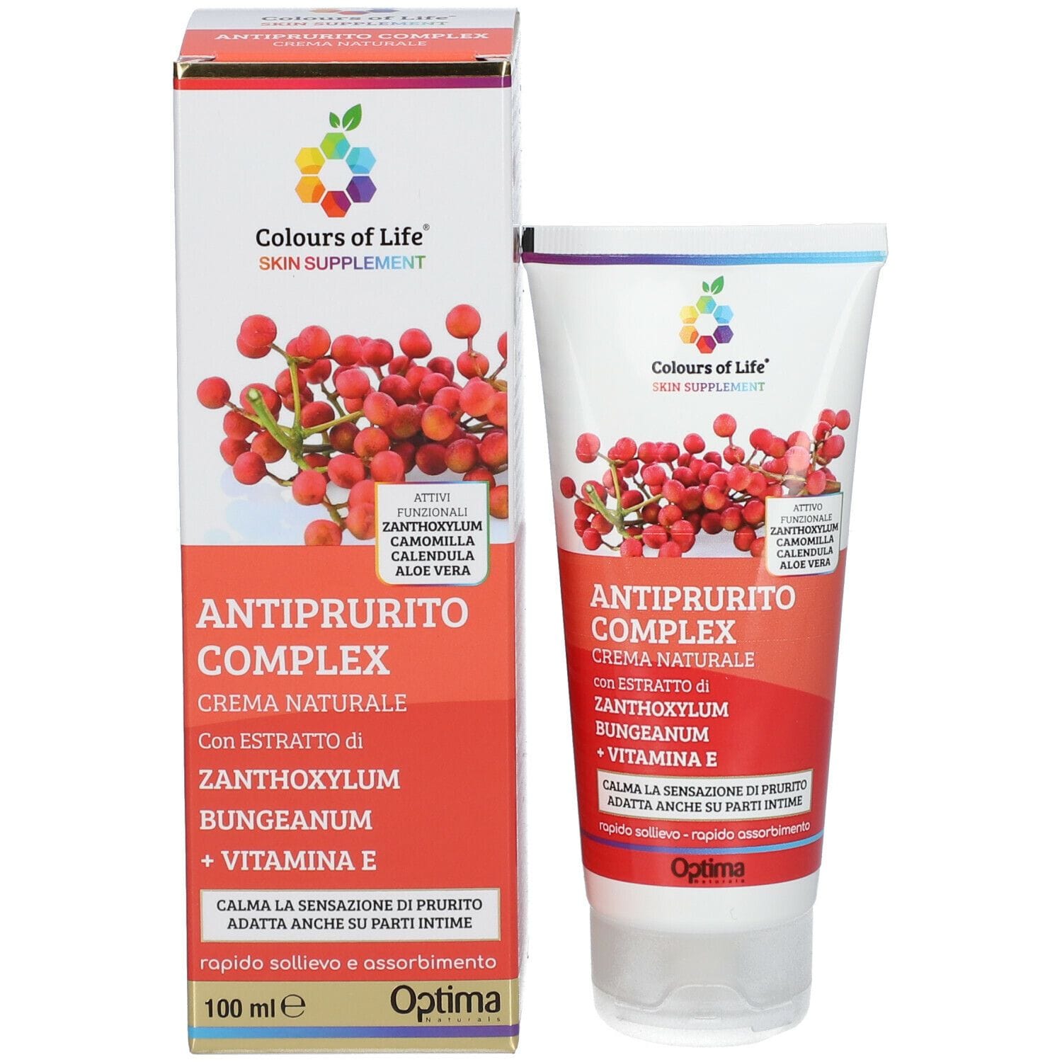 COLOURS OF LIFE SKIN SUPPLEMENTE ANTIPRURITO COMPLEX CREMA 100 ML