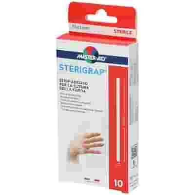 MASTER-AID STERIGRAP STRIP ADESIVO SUTURA FERITE 75X3 MM 10 PEZZI