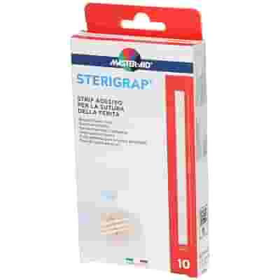MASTER-AID STERIGRAP STRIP ADESIVO SUTURA FERITE 100X6 MM 10 PEZZI