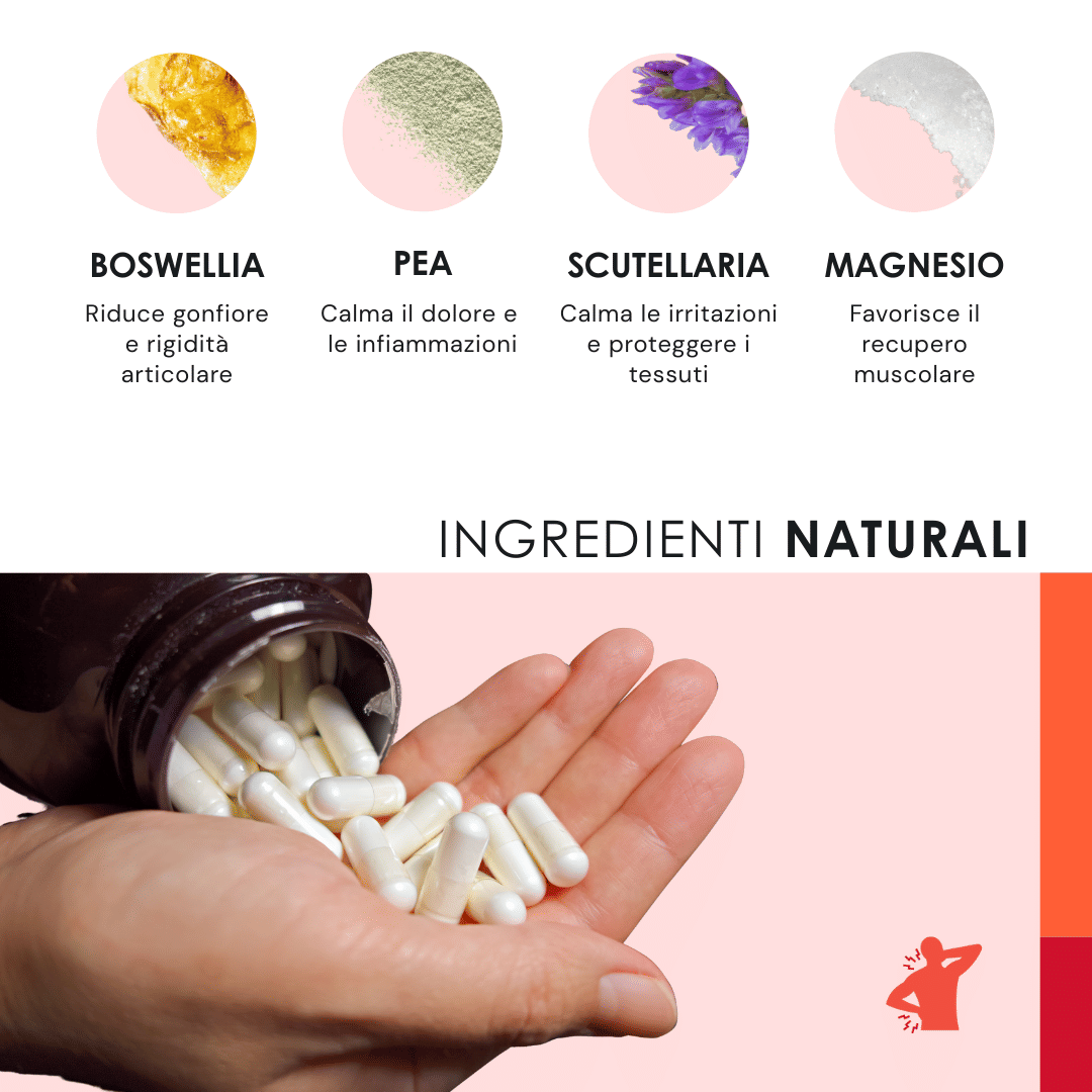 Eusphera Hemp capsules Relief - Integratore per ossa e articolazioni