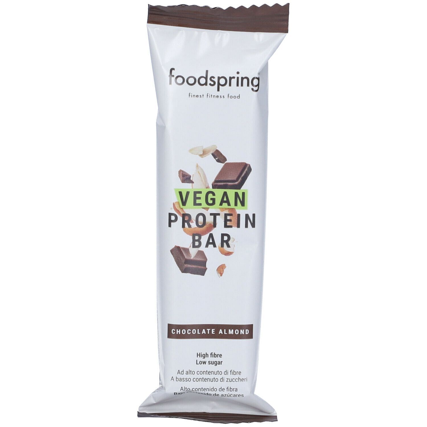 Barretta Proteica Vegana Cioccolato Mandorla 60 G