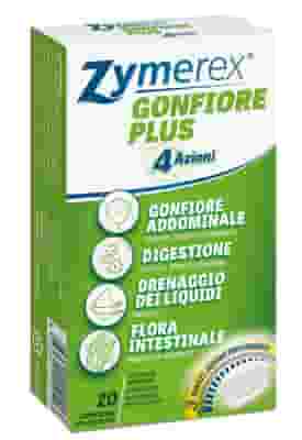 ZYMEREX GONFIORE PLUS 20 COMPRESSE TRIPLO STRATO SENZA GLUTINE SENZA LATTOSIO