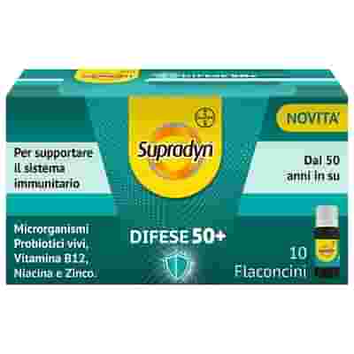 SUPRADYN DIFESE 50+ 10 FLACONCINI 10 ML