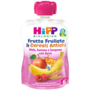 HIPP BIO FRUTTA FRULLATA&CEREALI ANTICHI MELA BANANA LAMPONE FARRO 90 G