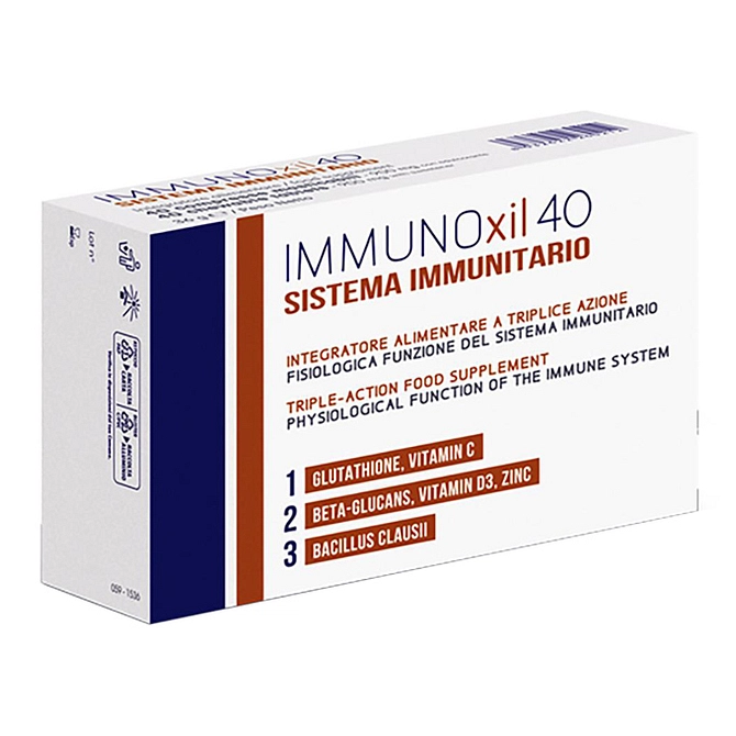 Immunoxil 40 Sistema Immunitario 40 Compresse Masticabili