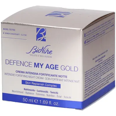 DEFENCE MY AGE GOLD CREMA INTENSIVA FORTIFICANTE NOTTE 50 ML DEFENCE MY AGE GOLD CREMA INTENSIVA FORTIFICANTE NOTTE 50 ML