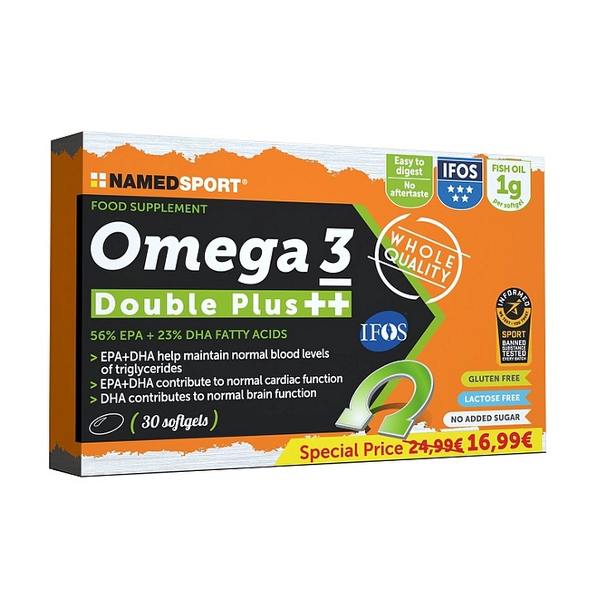 Omega 3 Double Plus 30 Softgel Promo