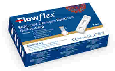 TEST ANTIGENICO RAPIDO COVID-19 FLOWFLEX AUTODIAGNOSTICO DETERMINAZIONE QUALITATIVA ANTIGENI SARS-COV-2 IN TAMPONI NASALI MEDIANTE IMMUNOCROMATOGRAFIA PROVETTA CON ALLUMINIO