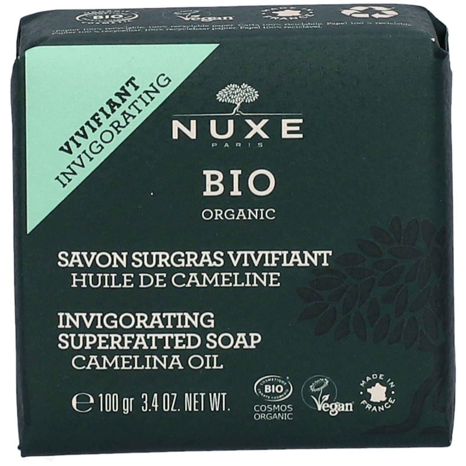 NUXE BIO SAPONE RINVIGORENTE 100 G