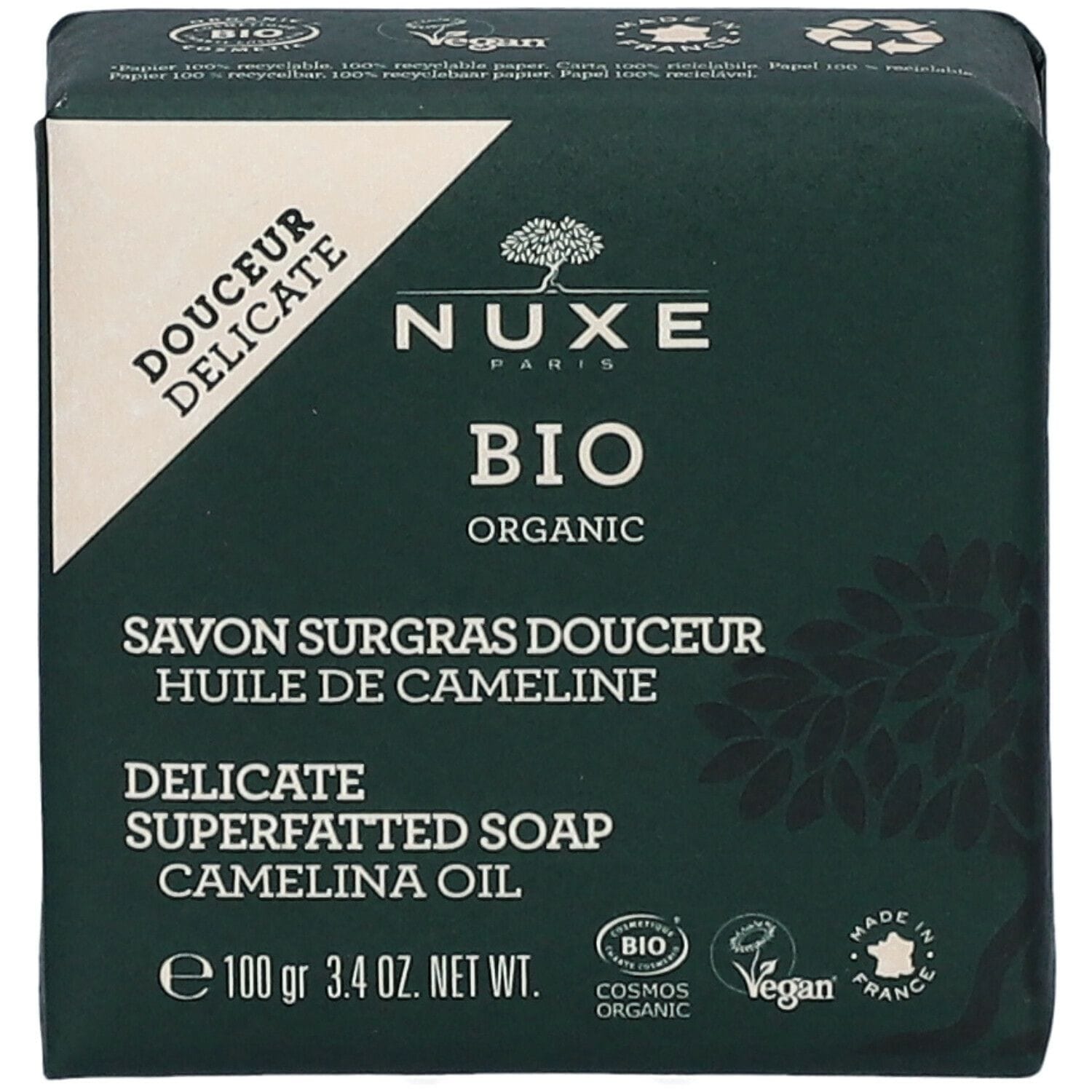 NUXE BIO SAPONE DELICATO 100 G