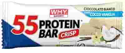 WHYSPORT 55 PROTEIN BAR CIOCCOLATO BIANCO VANIGLIA-COCCO 55 G