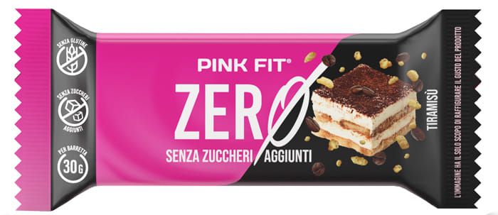 PINK FIT BAR ZERO TIRAMISU' 30 G
