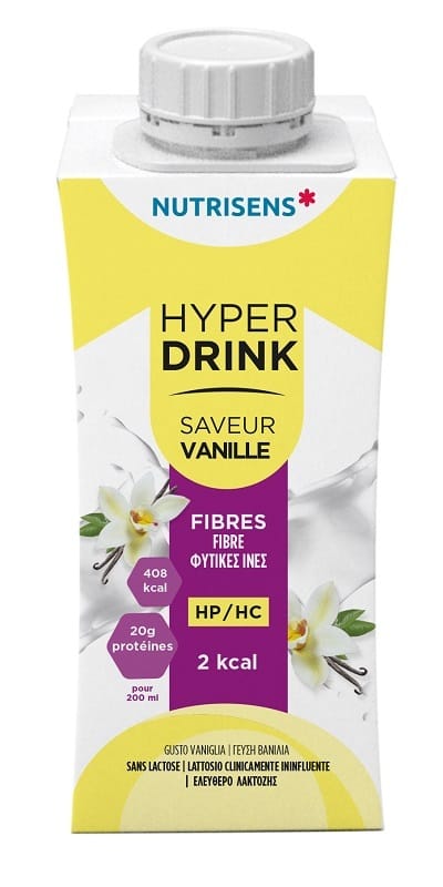 HYPERDRINK 2KCAL FIBRA VANIGLIA TETRA 24X200 ML
