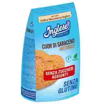 INGLESE BISCOTTI CUOR DI SARACENO SENZA ZUCCHERI AGGIUNTI PROMO 300 G