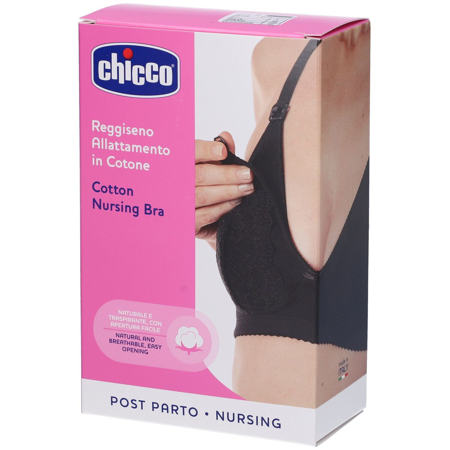 MAMMY REGGISENO COTONE ALLATTAMENTO BLACK 5D