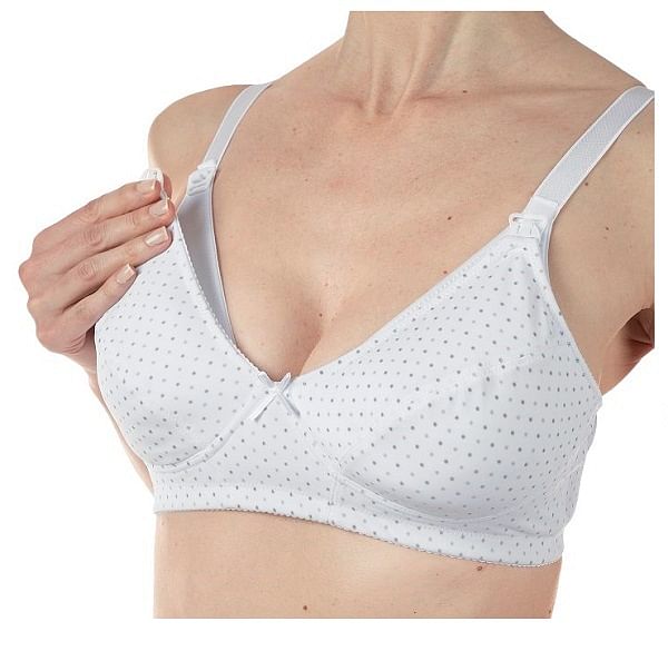 Mammy Reggiseno Microfibra Allattamento White 4 C