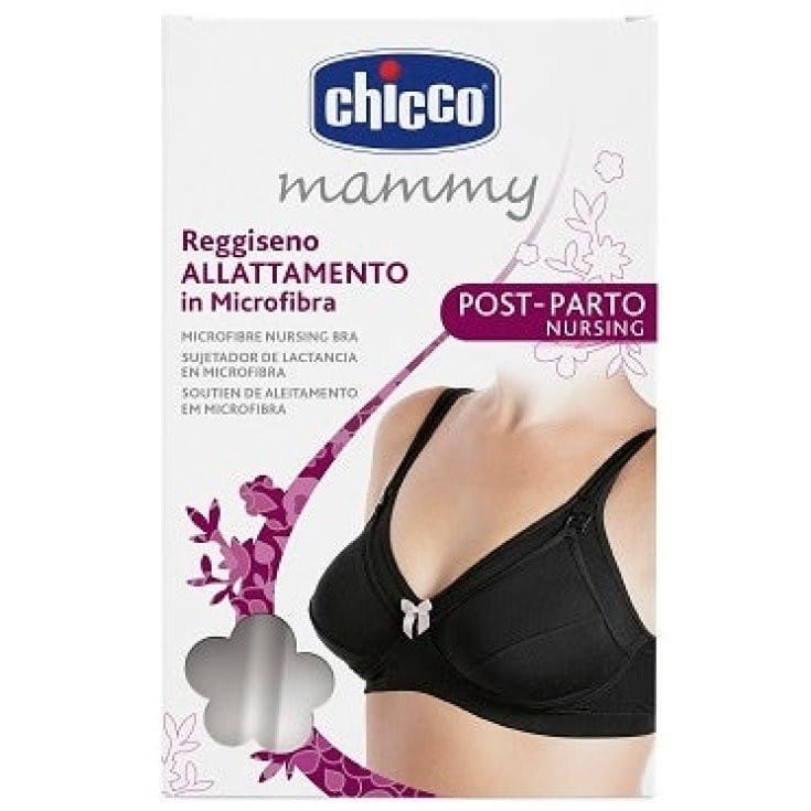 MAMMY REGGISENO MICROFIBRA ALLATTAMENTO BLACK 3C