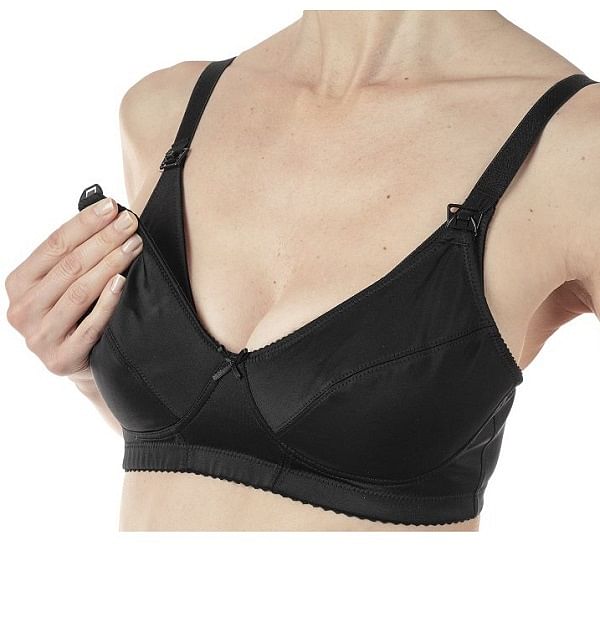 Mammy Reggiseno Microfibra Allattamento Black 5 C