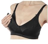 MAMMY REGGISENO MICROFIBRA ALLATTAMENTO BLACK 6D
