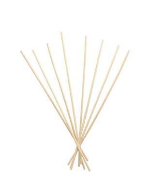NASOTERAPIA BASTONCINI IN FIBRA ECRU' 38 CM PER DIFFUSORE DA 500 ML 8 PEZZI