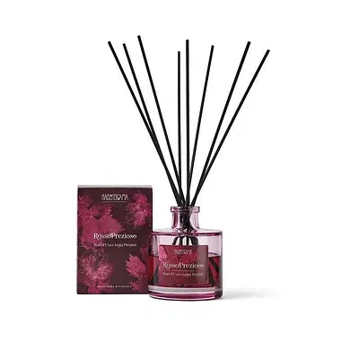 NASOTERAPIA DIFFUSORE CON BASTONCINI ROSSO PREZIOSO ROSE' D'UVA E LEGNI PREGIATI 500 ML NASOTERAPIA DIFFUSORE CON BASTONCINI ROSSO PREZIOSO ROSE' D'UVA E LEGNI PREGIATI 500 ML