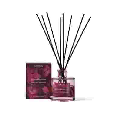 NASOTERAPIA DIFFUSORE CON BASTONCINI ROSSO PREZIOSO ROSE' D'UVA E LEGNI PREGIATI 500 ML