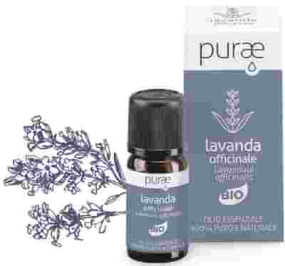 PURAE LAVANDA OFFICINALE BIO FIORI OLIO ESSENZIALE 10 ML