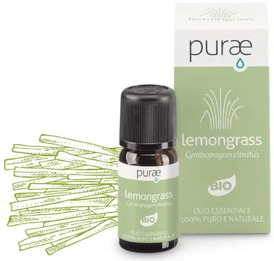 PURAE OE LEMONGRASS BIO CYMBOPOGON FEXUOSUS PARTI AEREE 10 ML PURAE OE LEMONGRASS BIO CYMBOPOGON FEXUOSUS PARTI AEREE 10 ML