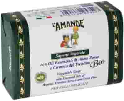 MARSEILLE SAPONE VEGETALE 200 G ABETE ROSSO CIRMOLO TRENTINO BIO
