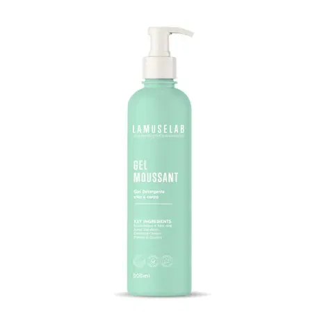 LAMUSELAB GEL MOUSSANT DETERGENTE VISO E CORPO 500 ML