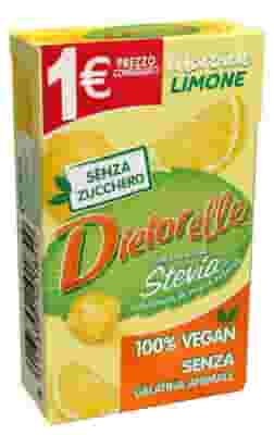 DIETORELLE CARAMELLE MORBIDE LIMONE 27 G