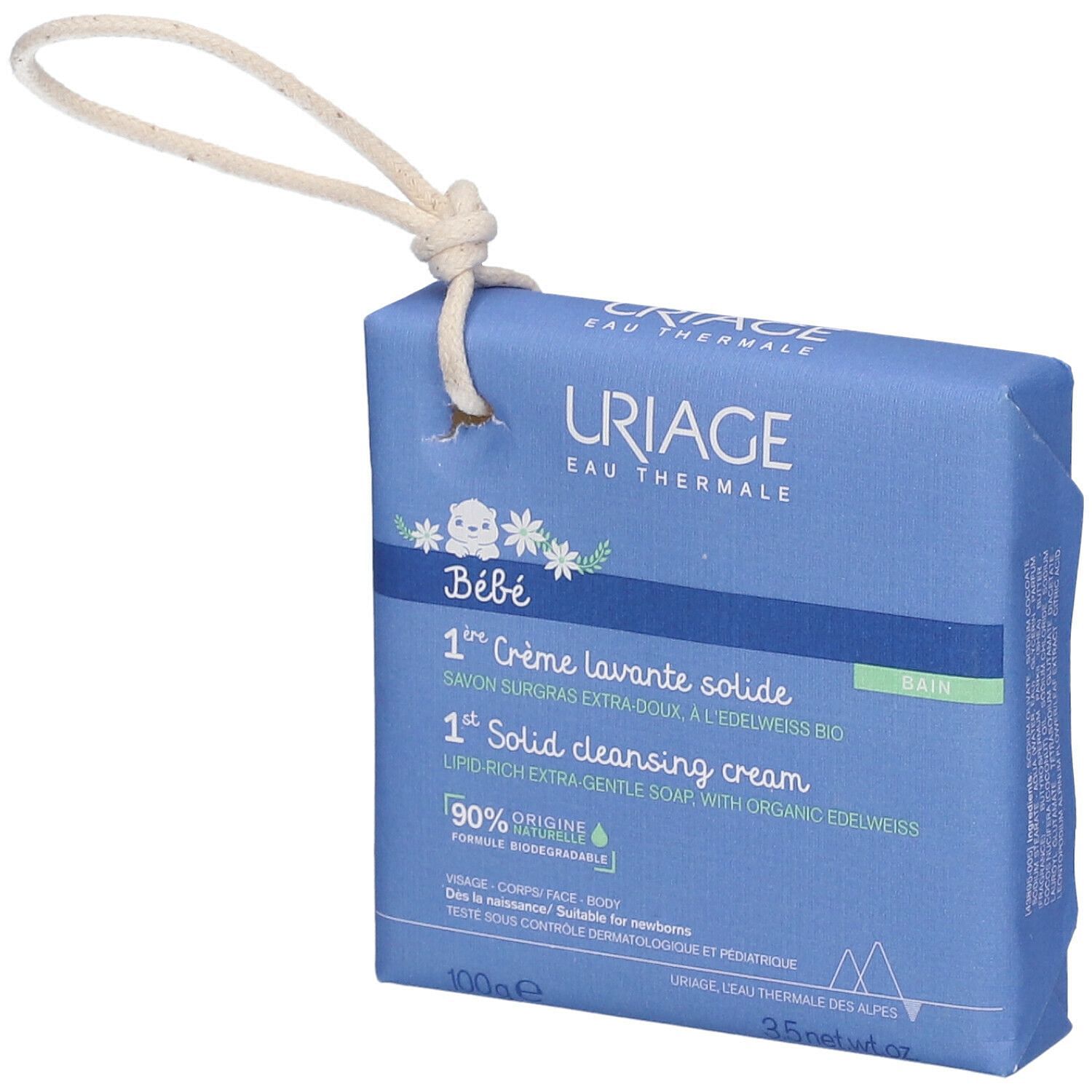 Uriage Bebe Creme Lavante Solida 100 G