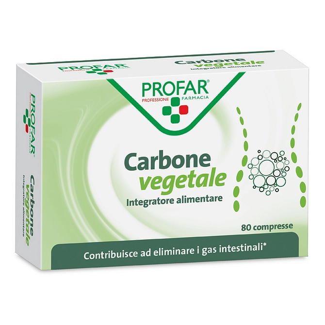 Profar Carbone Vegetale 80 Compresse