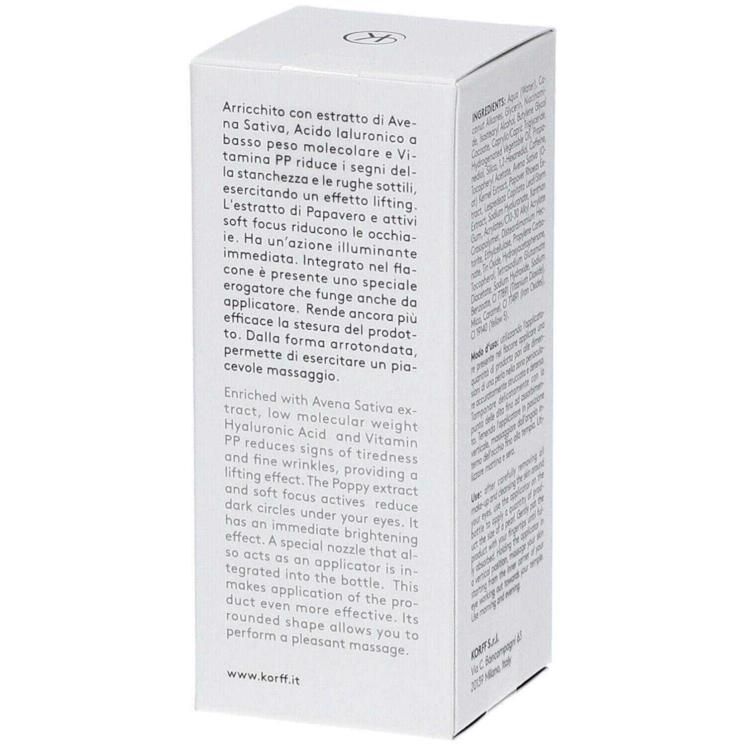 KORFF EYEZONE CONTORNO OCCHI LIFTING ILLUMINANTE 15 ML