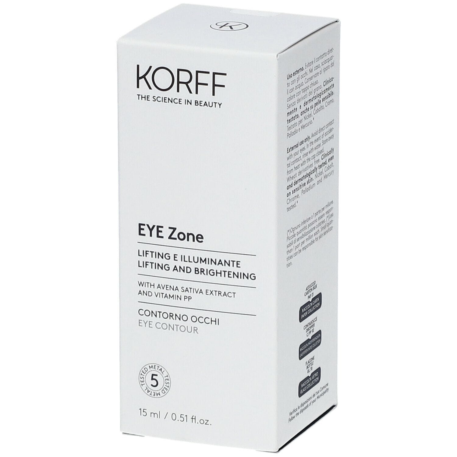 KORFF EYEZONE CONTORNO OCCHI LIFTING ILLUMINANTE 15 ML