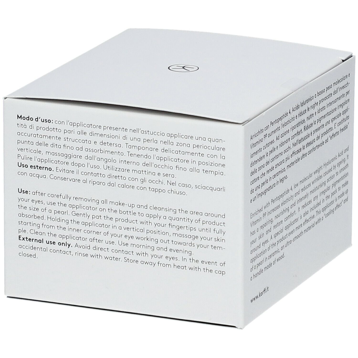 KORFF EYEZONE CONTORNO OCCHI ANTIRUGHE IDRATANTE 15 ML