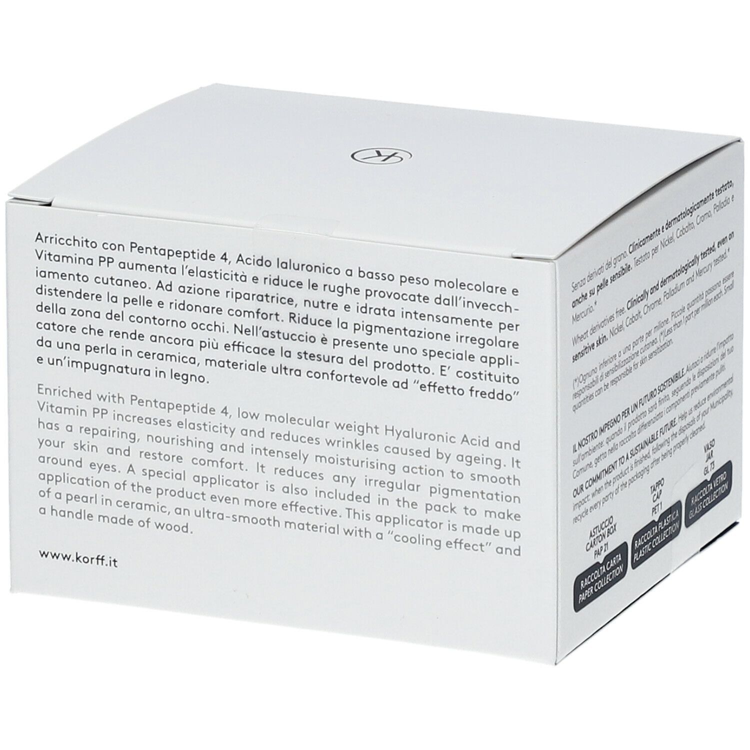 KORFF EYEZONE CONTORNO OCCHI ANTIRUGHE IDRATANTE 15 ML