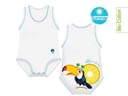 BODY 0-36M BIO COTTON SUMMER TROPICAL SUMMER TUCANO