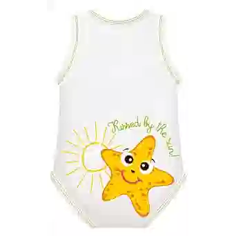 BODY 0-36M BIO COTTON SUMMER SEALIFE STELLA MARINA