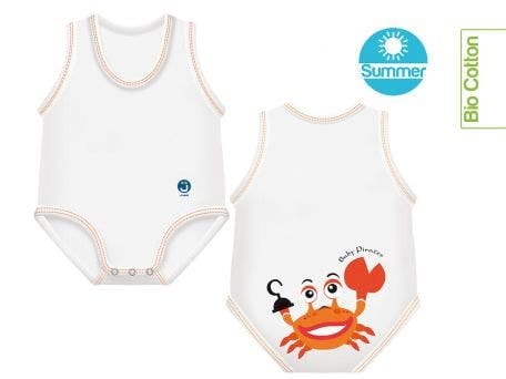 Body 0 36 M Bio Cotton Summer Baby Pirates Granchio