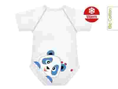BODY 0-36M BIO COTTON WARM HAPPY BEARS PANDA