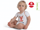 BODY 0-36M BIO COTTON WARM LET IT SNOW RENNA