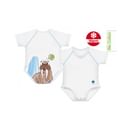 BODY 0-36M BIO COTTON WARM ARCTIC ADVENTURE TRICHECO