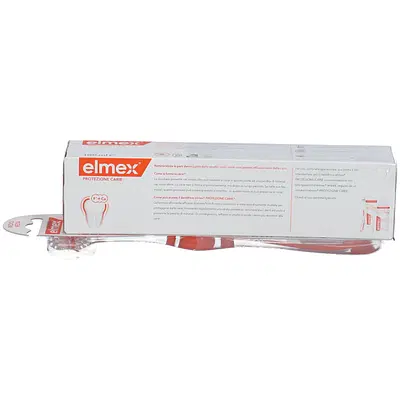 ELMEX DENTIFRICIO PROTEZIONE CARIE 100 ML + SPAZZOLINO ELMEX PROTEZIONE CARIE INTERX ELMEX DENTIFRICIO PROTEZIONE CARIE 100 ML + SPAZZOLINO ELMEX PROTEZIONE CARIE INTERX