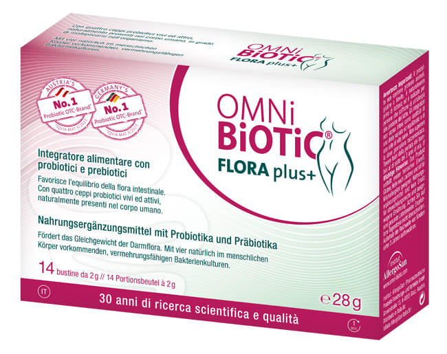 Omni Biotic Flora Plus+ 14 Bustine Da 2 G-image