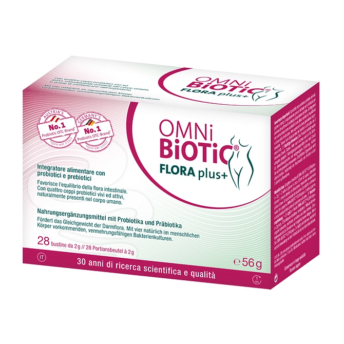 Omni Biotic Flora Plus+ 28 Bustine Da 2 G