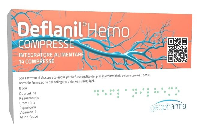 Deflanil Hemo 14 Compresse